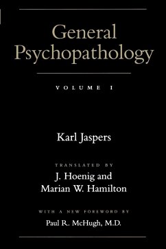 General Psychopathology - Jaspers, Karl