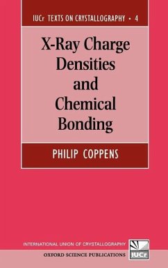 X-Ray Charge Densities and Chemical Bonding - Coppens, Philip
