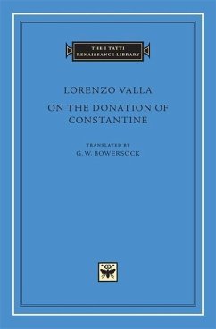 On the Donation of Constantine - Valla, Lorenzo