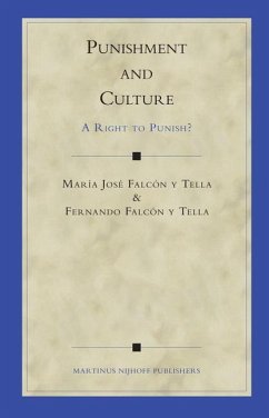 Punishment and Culture - Falcón Y Tella, María José; Falcón Y Tella, Fernando