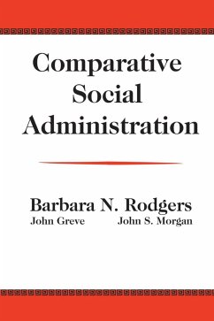 Comparative Social Administration - Greve, John