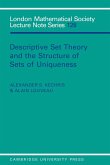 Descriptive Set Theory and the Structure of Sets of Uniqueness