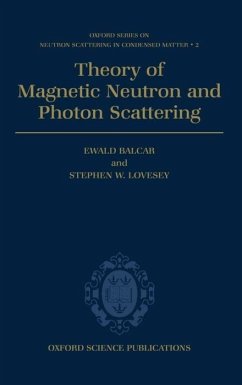 Theory of Magnetic Neutron and Photon Scattering - Balcar, Ewald; Lovesey, Stephen W