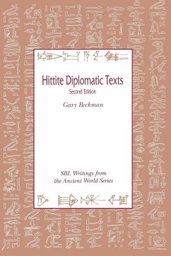 Hittite Diplomatic Texts, Second Edition - Beckman, Gary