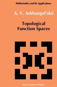 Topological Function Spaces - Arkhangelskii, A. V.