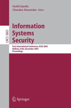 Information Systems Security - Jajodia, Sushil / Mazumdar, Chandan (eds.)