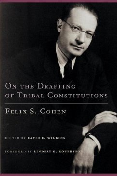 On the Drafting of Tribal Constitutions - Cohen, Felix S