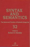 The Nature and Function of Syntactic Categories