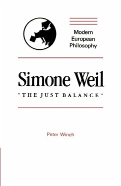 Simone Weil - Winch, Peter