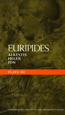 Euripides Plays: 3 - Euripides