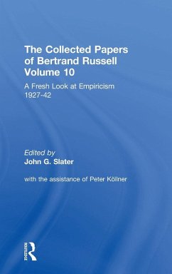 The Collected Papers of Bertrand Russell, Volume 10 - Slater, John (ed.)