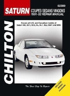 Saturn S-Series Coupes/Sedans/Wagons 1991-2002 Repair Manual - Frederick, Matthew E.; Haynes, John H.; Haynes, Haynes
