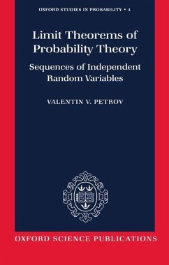 Limit Theorems of Probability Theory - Petrov, Valentin V