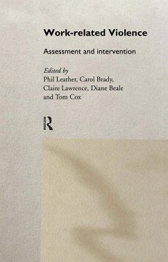 Work-Related Violence - Beale, Diane / Cox, Tom / Leather, Phil (eds.)