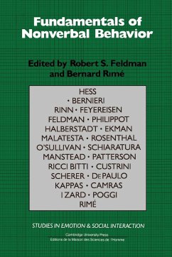 Fundamentals of Nonverbal Behavior - Feldman, Robert Stephen / Rimé, Bernard (eds.)