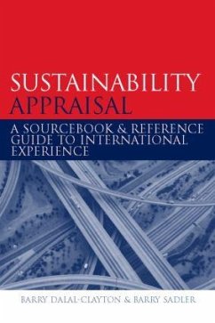 Sustainability Appraisal - Dalal-Clayton, Barry; Sadler, Barry