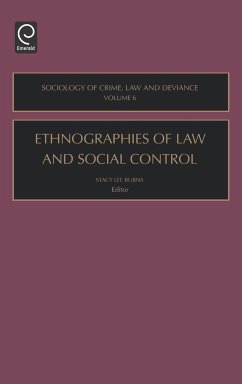 Ethnographies of Law and Social Control - Burns, Stacy Lee (ed.)