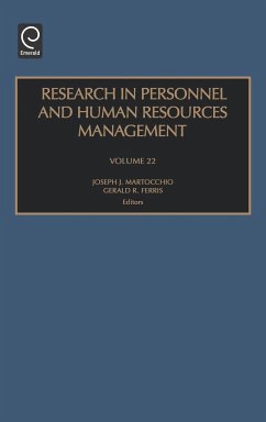 Research in Personnel and Human Resources Management - Martocchio, Joseph J. / Ferris, Gerald (eds.)