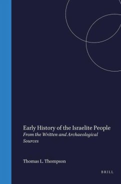 Cover Early History of the Israelite People