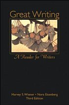 Great Writing: A Reader for Writers - Wiener, Harvey S. / Eisenberg, Nora