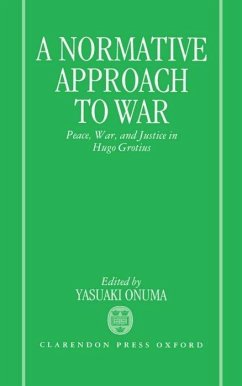 A Normative Approach to War - Onuma Yasuaki, (ed.)