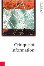 Critique of Information - Lash, Scott M.