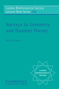 Surveys in Geometry and Number Theory - Young, Nicholas (ed.)