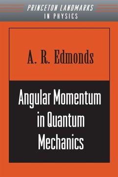 Angular Momentum in Quantum Mechanics - Edmonds, A. R.