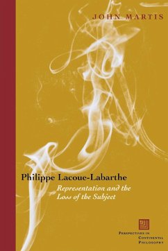 Philippe Lacoue-Labarthe - Martis, John