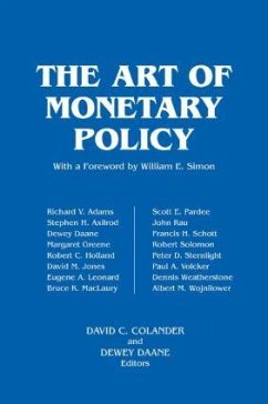 The Art of Monetary Policy - Colander, David C; Daane, Dewey