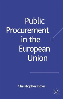 Public Procurement in the European Union - Bovis, C.