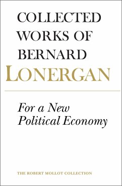 For a New Political Economy - Lonergan, Bernard