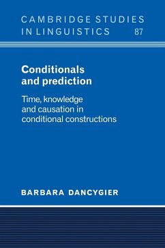 Conditionals and Prediction - Dancygier, Barbara