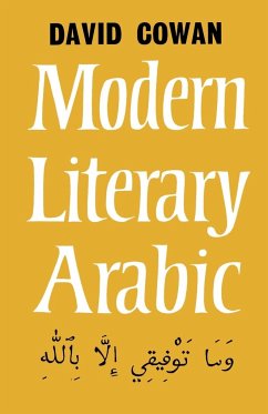 Modern Literary Arabic - Cowan, David