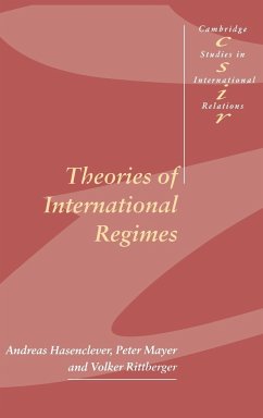 Theories of International Regimes - Hasenclever, Andreas
