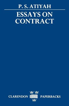 Essays on Contract - Atiyah, Patrick S.; Atiyah, P. S.