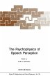 The Psychophysics of Speech Perception - Bild 1