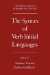 The Syntax of Verb Initial Languages - Bild 1