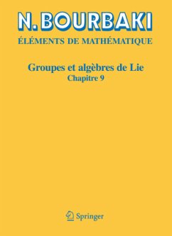 Cover Groupes et algèbres de Lie / Eléments de Mathématique