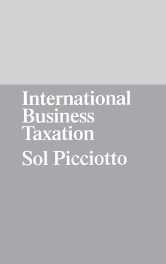 International Business Taxation - Picciotto, Sol