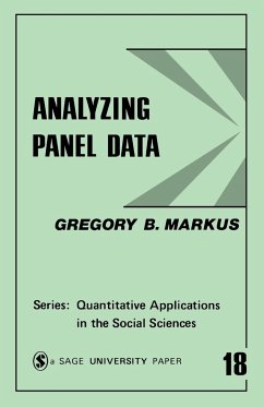Analyzing Panel Data - Markus, Gregory B.