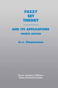 Fuzzy Set Theory¿and Its Applications - Zimmermann, Hans-Jürgen