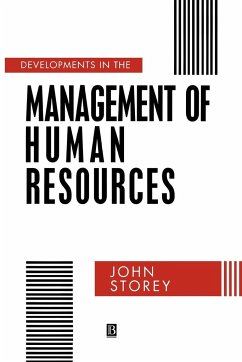 Cover Developments in the Management of Human Resources