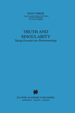 Truth and Singularity - Visker, Rudi