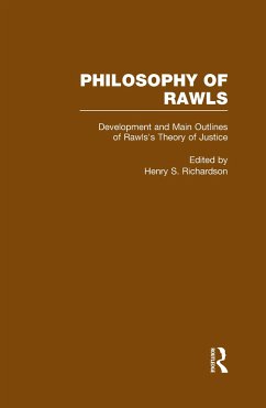 Development and Main Outlines of Rawls's Theory of Justice - Richardson, Henry / Weithman, Paul (eds.)