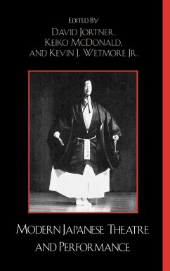 Cover Modern Japanese Theatre and Performance