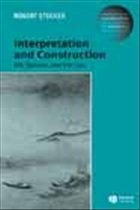 Interpretation and Construction - Stecker, Robert