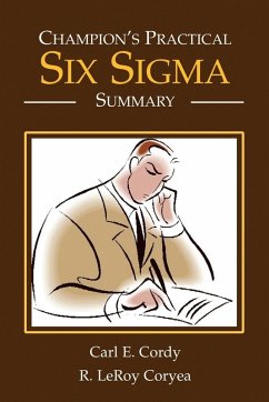 Cover Champion's Practical Six Sigma Summary