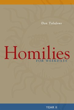 Homilies for Weekdays - Talafous, Don