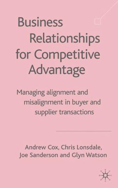 Business Relationships for Competitive Advantage - Cox, A.;Lonsdale, C.;Sanderson, J.